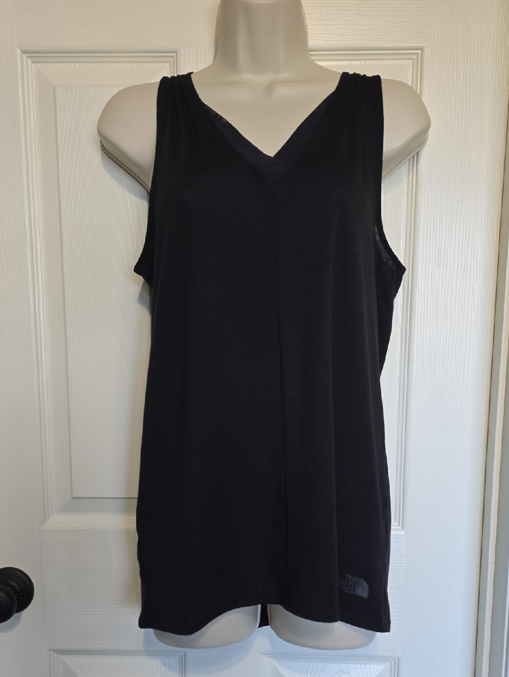The North Face Black V-Neck Sleeveless Tank